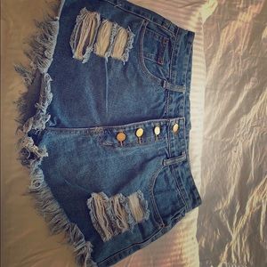 Jean shorts